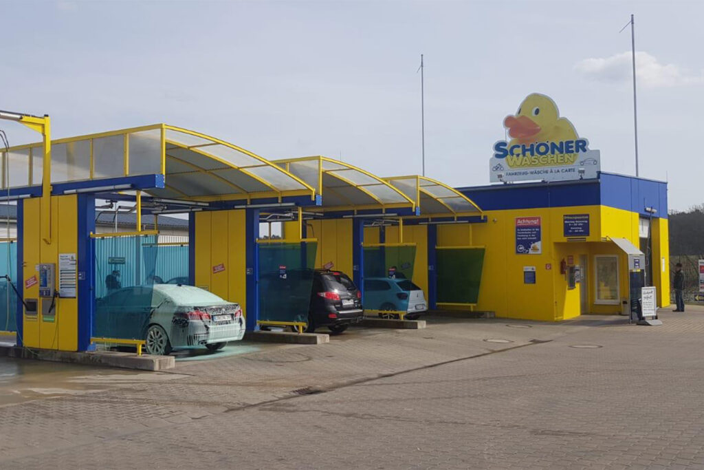 Schöner Waschen Autowaschanlage